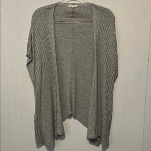 Maurice's Gray Women's Sleeveless Cardigan